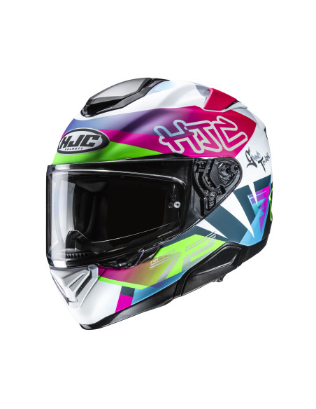 HJC RPHA 72 GOLDY/MC84SF SPORTINIS/UŽDARAS MOTO ŠALMAS