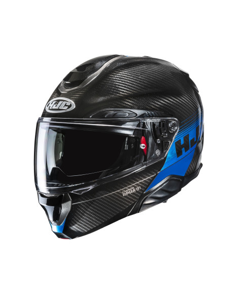 HJC RPHA 91 CARBON ELIG/MC2 FLIP-UP MOTO ŠALMAS