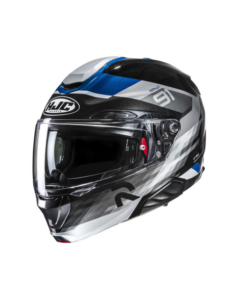 HJC RPHA 91 MADAL/MC2 FLIP-UP MOTORCYCLE HELMET