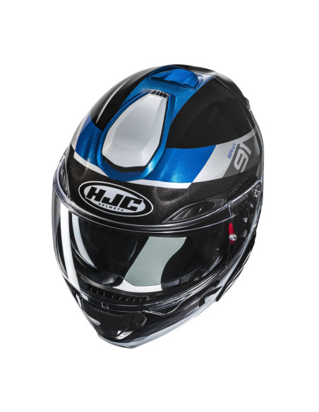 HJC RPHA 91 MADAL/MC2 FLIP-UP MOTORCYCLE HELMET