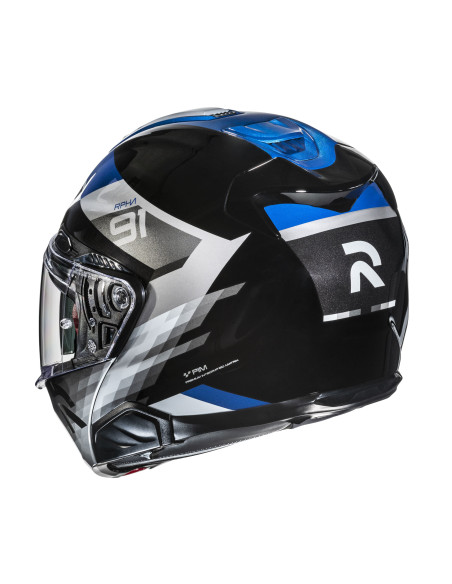 HJC RPHA 91 MADAL/MC2 FLIP-UP MOTORCYCLE HELMET