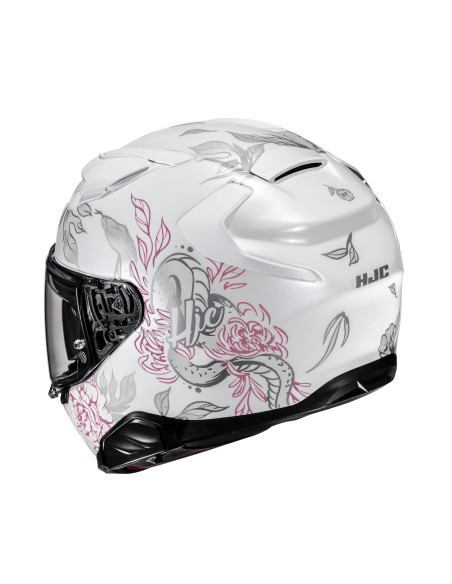 HJC F71 ELIZ/MC8 SPORTINIS/UŽDARAS MOTO ŠALMAS