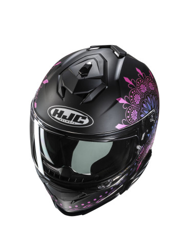 HJC i71 NIEL/MC28SF SPORTINIS/UŽDARAS MOTO ŠALMAS