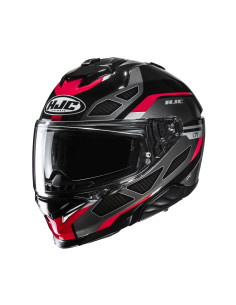 HJC i71 ZEST/MC1 SPORTINIS/UŽDARAS MOTO ŠALMAS