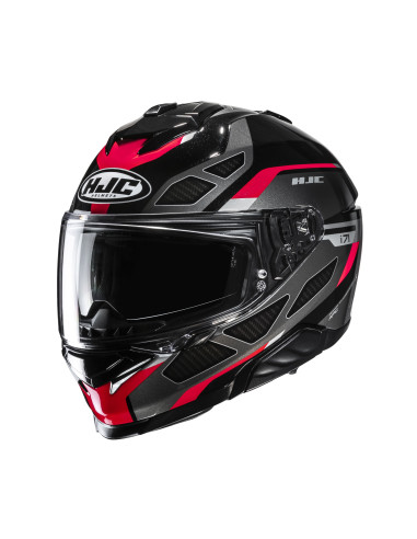 HJC i71 ZEST/MC1 SPORTINIS/UŽDARAS MOTO ŠALMAS