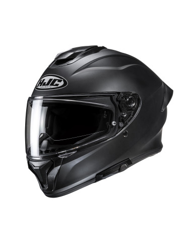 HJC C71 SEMI FLAT BLACK SPORTS/CLOSED MOTORCYCLE HELMET