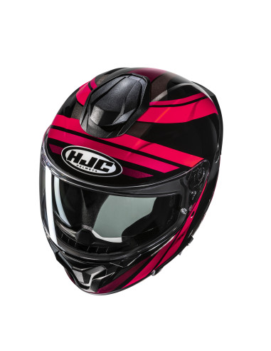 HJC C71 FABER/MC1 SPORTINIS/UŽDARAS MOTO ŠALMAS