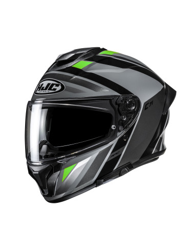HJC C71 FABER/MC4 SPORTINIS/UŽDARAS MOTO ŠALMAS