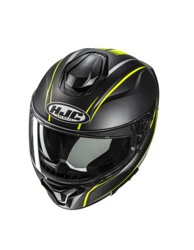 HJC C71 QUEZ/MC1SF SPORTINIS/UŽDARAS MOTO ŠALMAS