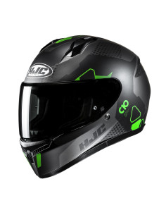 HJC C10 ASPA/MC4SF SPORTINIS/UŽDARAS MOTO ŠALMAS