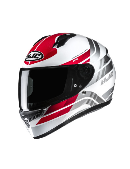 HJC C10 HIPER/MC1 SPORTINIS/UŽDARAS MOTO ŠALMAS