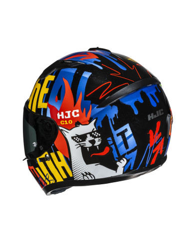 HJC C10 FOP/MC23 SPORTINIS/UŽDARAS MOTO ŠALMAS