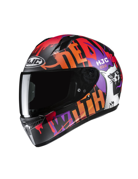 HJC C10 FOP/MC7SF СПОРТИВНЫЙ/ЗАКРЫТЫЙ МОТОЦИКЛЕТНЫЙ ШЛЕМ