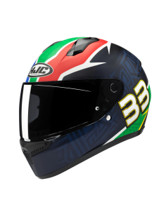 HJC C10 BB 33 SPORTINIS/UŽDARAS MOTO ŠALMAS