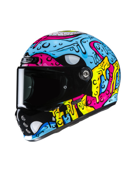 HJC V10 SQUEEZE/MC28 ЗАКРЫТЫЙ МОТОЦИКЛЕТНЫЙ ШЛЕМ