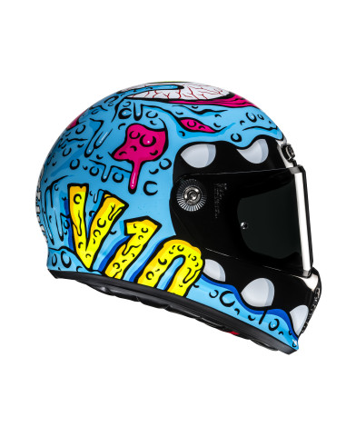 HJC V10 SQUEEZE/MC28 ЗАКРЫТЫЙ МОТОЦИКЛЕТНЫЙ ШЛЕМ
