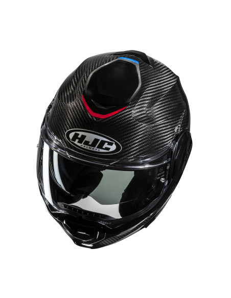 HJC F100 CARBON STAN/MC21 FLIP-UP MOTORCYCLE HELMET