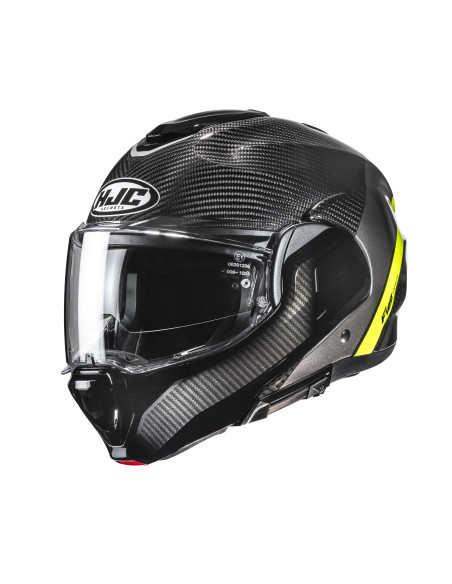 HJC МОТОШЛЕМ F100 CARBON STAN/MC3H FLIP-UP