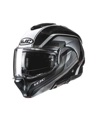 HJC F100 REFF/MC21 FLIP-UP MOTORCYCLE HELMET