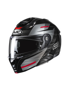 HJC i91 DUSK/MC1 FLIP-UP MOTO ŠALMAS