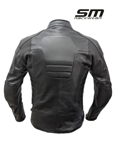 SM HIFLOW LEATHER MOTO JACKET