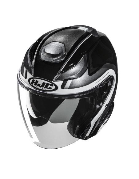 HJC F31 BASK/MC5 ATVIRAS MOTO ŠALMAS