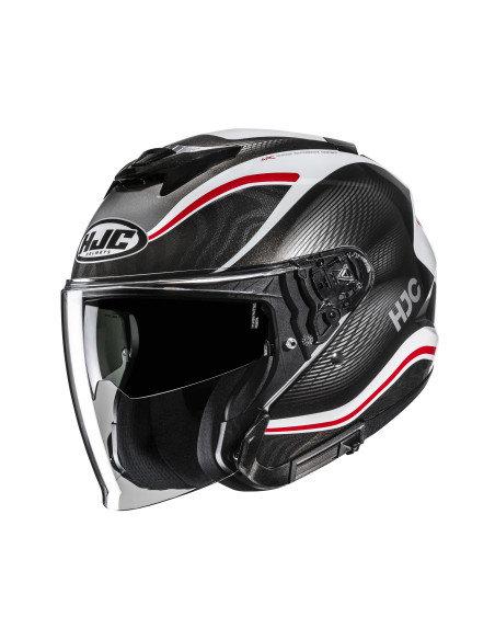 HJC I31 DEPE/MC1 ATVIRAS MOTO ŠALMAS