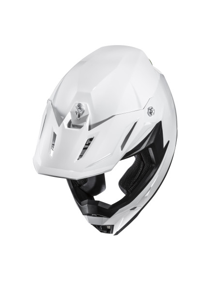 HJC C50 WHITE KROSINIS MOTO ŠALMAS