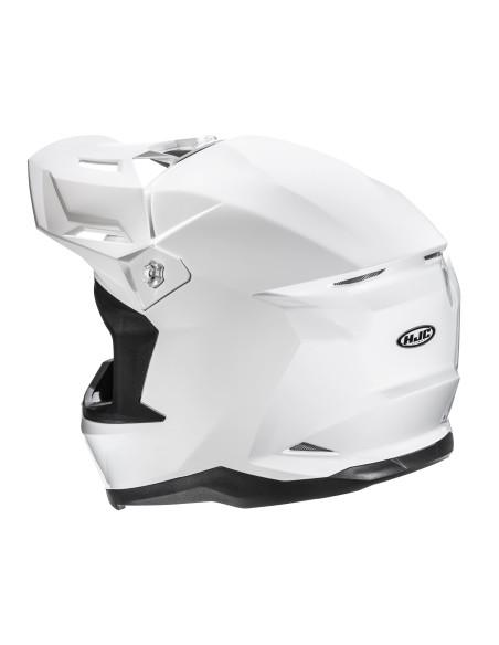 HJC C50 WHITE KROSINIS MOTO ŠALMAS