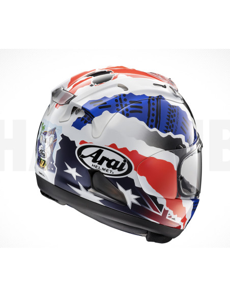 ARAI RX-7V EVO DOOHAN JUBILEE SPORTINIS/UŽDARAS MOTO ŠALMAS