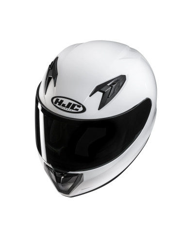 HJC Y10 PEARL WHITE SPORTINIS/UŽDARAS MOTO ŠALMAS