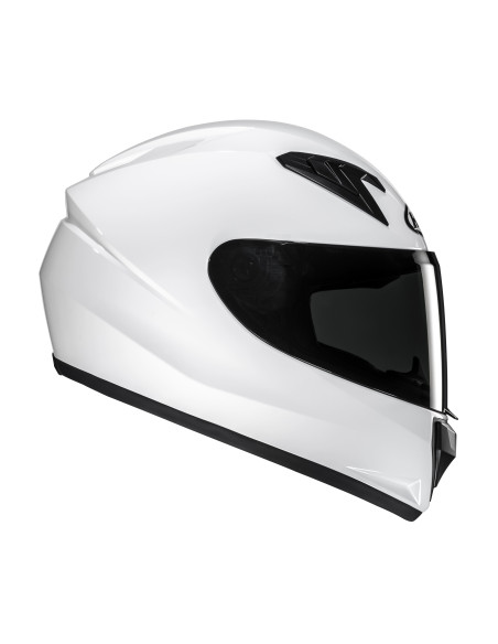 HJC Y10 PEARL WHITE SPORTINIS/UŽDARAS MOTO ŠALMAS