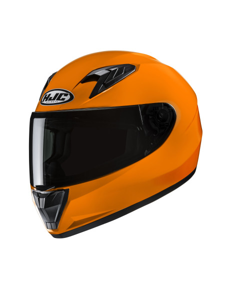 HJC Y10 ORANGE TRAMONTO SPORTINIS/UŽDARAS MOTO ŠALMAS