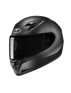 HJC Y10 SEMI FLAT BLACK SPORTINIS/UŽDARAS MOTO ŠALMAS