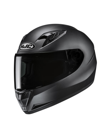 HJC Y10 SEMI FLAT BLACK SPORTS/CLOSED MOTORCYCLE HELMET