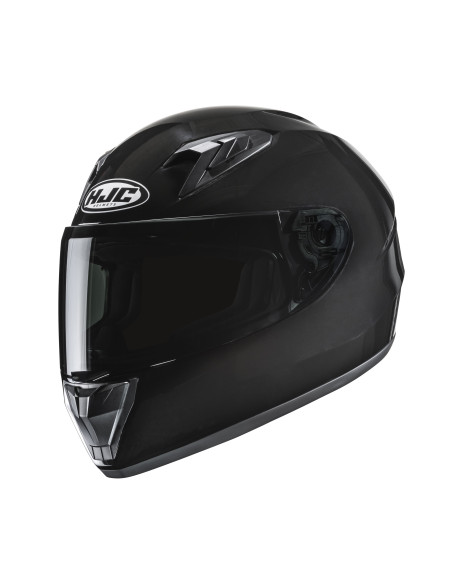 HJC Y10 BLACK SPORTINIS/UŽDARAS MOTO ŠALMAS