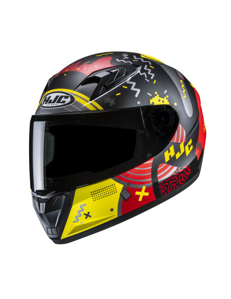HJC Y10 MIKA/MC1SF SPORTINIS/UŽDARAS MOTO ŠALMAS