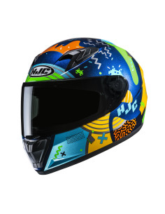 HJC Y10 MIKA/MC23 SPORTINIS/UŽDARAS MOTO ŠALMAS