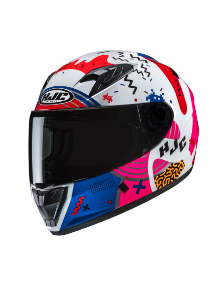 HJC Y10 MIKA/MC28 SPORTINIS/UŽDARAS MOTO ŠALMAS