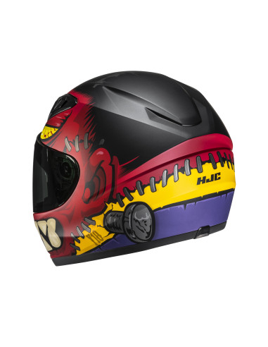 HJC Y10 FRANK/MC1SF SPORTINIS/UŽDARAS MOTO ŠALMAS