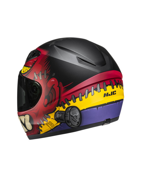 HJC Y10 FRANK/MC1SF SPORTINIS/UŽDARAS MOTO ŠALMAS