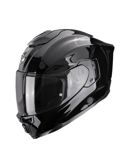 SCORPION EXO-1500 AIR BLACK SPORTINIS/UŽDARAS MOTO ŠALMAS