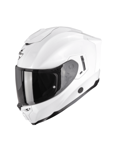 SCORPION EXO-1500 AIR WHITE SPORTINIS/UŽDARAS MOTO ŠALMAS