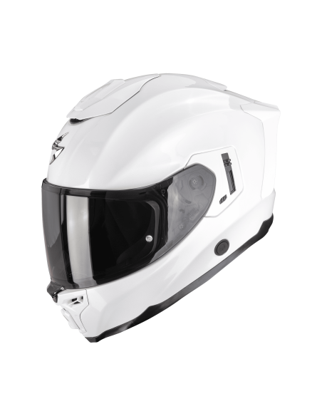 SCORPION EXO-1500 AIR WHITE SPORTINIS/UŽDARAS MOTO ŠALMAS