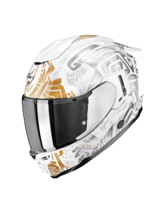 SCORPION EXO-1500 AIR APUS WHITE/GREY/GOLD