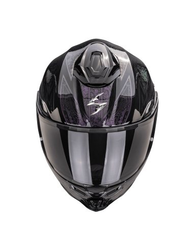 SCORPION EXO-1500 AIR FANTASY SPORTINIS/UŽDARAS MOTO ŠALMAS
