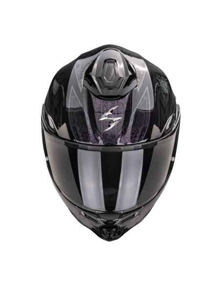 SCORPION EXO-1500 AIR FANTASY SPORTINIS/UŽDARAS MOTO ŠALMAS
