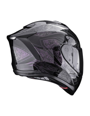 SCORPION EXO-1500 AIR FANTASY SPORTINIS/UŽDARAS MOTO ŠALMAS