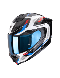 SCORPION EXO-1500 AIR SLEEK WHITE/RED/BLUE