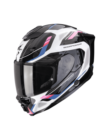 SCORPION СПОРТИВНЫЙ/ВНУТРЕННИЙ ШЛЕМ EXO-1500 AIR SLEEK БЕЛЫЙ/ЧЕРНЫЙ/РОЗОВЫЙ